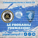 Spezia-Empoli: le probabili formazioni