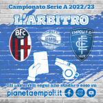 L’arbitro di Bologna-Empoli