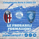 Bologna-Empoli: le probabili formazioni