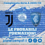 Juventus-Empoli: le probabili formazioni