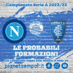 Napoli-Empoli: le probabili formazioni