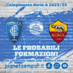 Empoli-Roma: le probabili formazioni