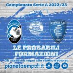 Atalanta-Empoli: le probabili formazioni