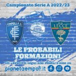Empoli-Lecce: le probabili formazioni