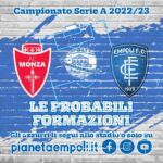Monza-Empoli: le probabili formazioni