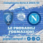 Empoli-Napoli: le probabili formazioni