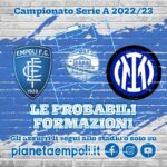 Empoli-Inter: le probabili formazioni