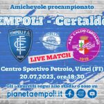 Otto gol nella seconda amichevole giocata contro il Certaldo