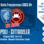Un brutto Empoli esce dalla Coppa al primo giro. Passa 2-1 il Cittadella.