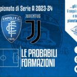 Empoli-Juventus: le probabili formazioni
