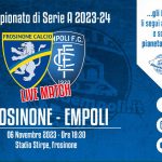 Serata scura come le maglie indossate. A Frosinone usciamo sconfitti 2-1 con brutta prestazione.