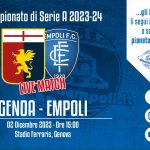 Un punto da Marassi preso con voglia e determinazione. Finisce 1-1 con il Genoa