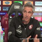 Da Salerno… parla il tecnico Paulo Sousa
