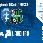 L’arbitro di Empoli-Sassuolo
