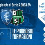 Empoli-Sassuolo: le probabili formazioni