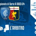 L’arbitro di Empoli-Genoa