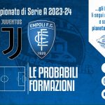 Juventus-Empoli: le probabili formazioni