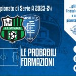 Sassuolo-Empoli: le probabili formazioni