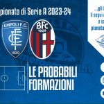 Empoli-Bologna: le probabili formazioni