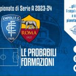 Empoli-Roma: le probabili formazioni