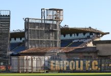 Il tuo disegno sul maxischermo dello stadio