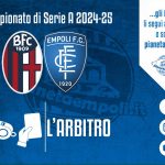 L’arbitro di Bologna-Empoli