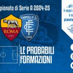 Roma-Empoli: le probabili formazioni