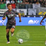 Lorenzo Colombo nel dopo gara con la Juve