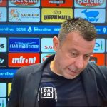 Mister D’Aversa nel dopo gara a Cagliari