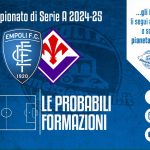 Empoli-Fiorentina: le probabili formazioni