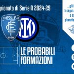 Empoli-Inter: le probabili formazioni