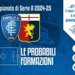Empoli-Genoa: le probabili formazioni