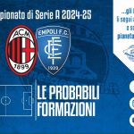 Milan-Empoli: le probabili formazioni