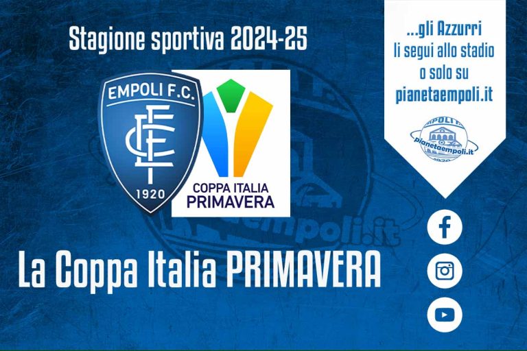 PRIMAVERA Sarà Atalanta Empoli agli ottavi di finale di Coppa