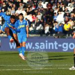 Anjorin nel dopo gara con il Venezia