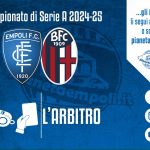 L’arbitro di Empoli-Bologna