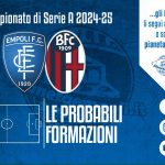 Empoli-Bologna: le probabili formazioni