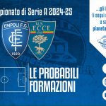 Empoli-Lecce: le probabili formazioni