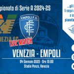 Gli azzurri tornano a far punti ma il pari di Venezia è davvero molto stretto. Finisce 1-1 al “Penzo”