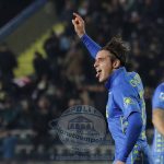 Lorenzo Colombo nel dopo gara con il Bologna