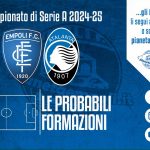 Empoli-Atalanta: le probabili formazioni