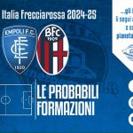Empoli-Bologna: le probabili formazioni