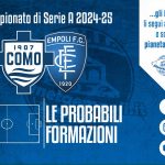 Como-Empoli: le probabili formazioni