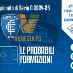 Empoli-Venezia: le probabili formazioni