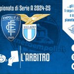 L’arbitro di Empoli-Lazio