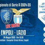 Un gol a freddo ci condanna alla sconfitta. Quaranta buoni minuti in dieci contro undici ma non arriva il pari contro una pessima Lazio. Vicono 1-0 i biancocelesti.