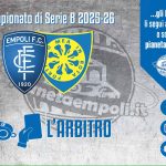 L’arbitro di Empoli-Carrarese