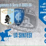 TV | Sintesi gara Entella-Empoli 1-0