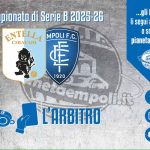 L’arbitro di Entella-Empoli