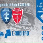 L’arbitro di Empoli-Monza